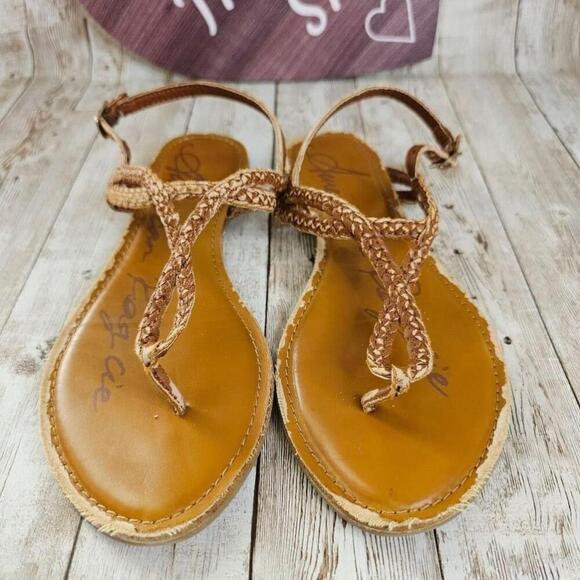 Women's American Eagle Brown Sandals Size 7 - Picture 1 of 5